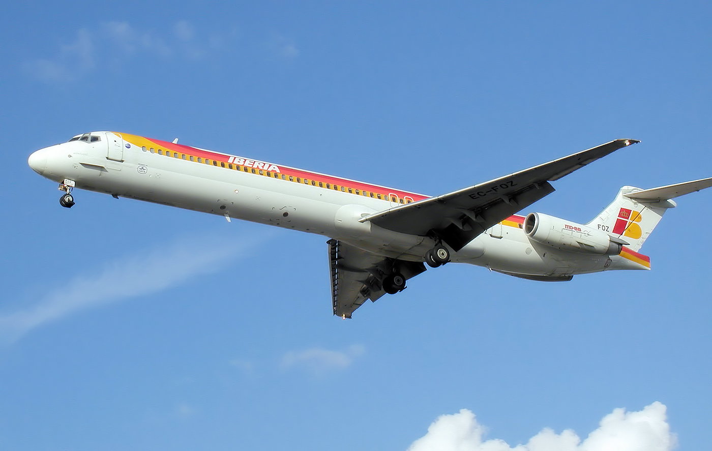 MD-88 בשירות איבריה איירליינס