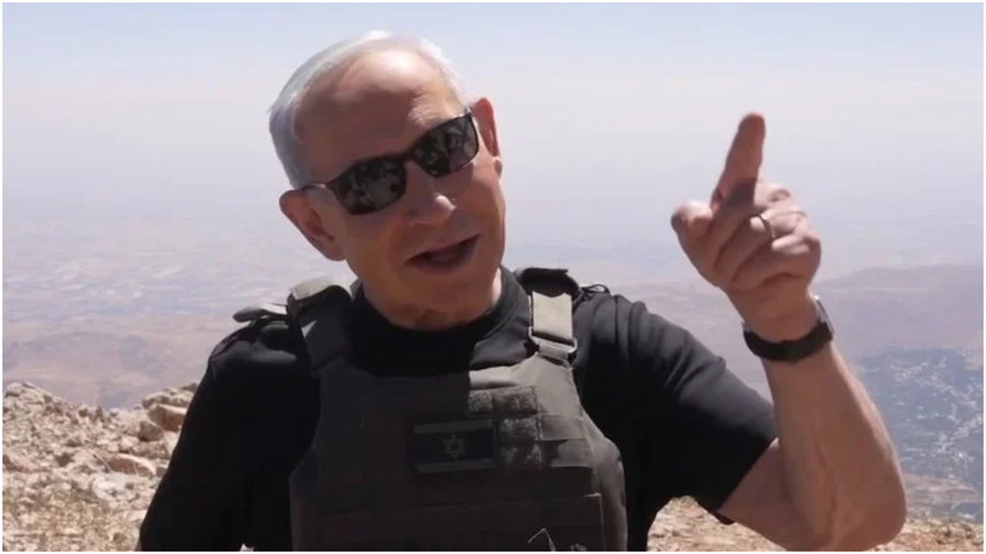 נתניהו בכתר החרמון: "אנחנו קרובים להכריע את משטר הטרור באיראן" | צפו