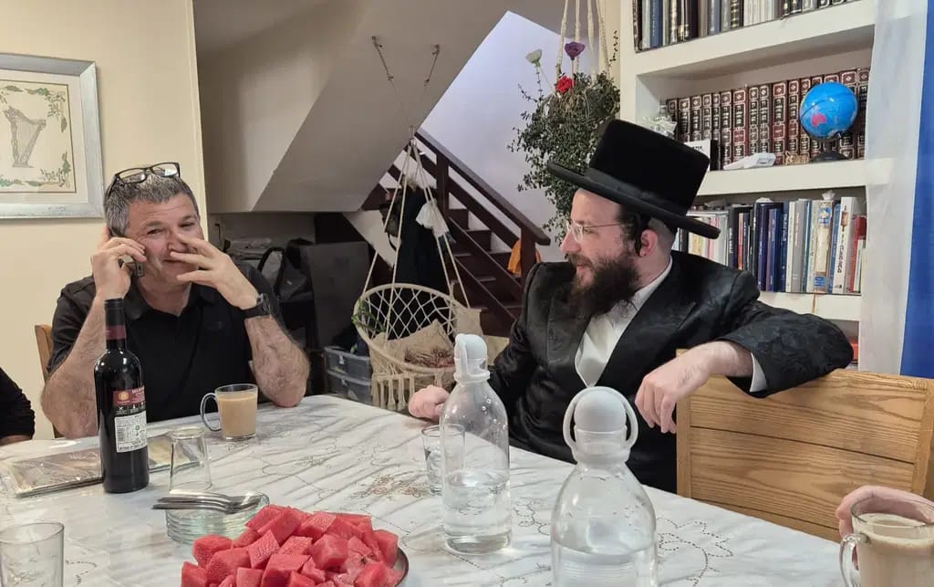 שטארק עם ראש השב"כ דוד זיני