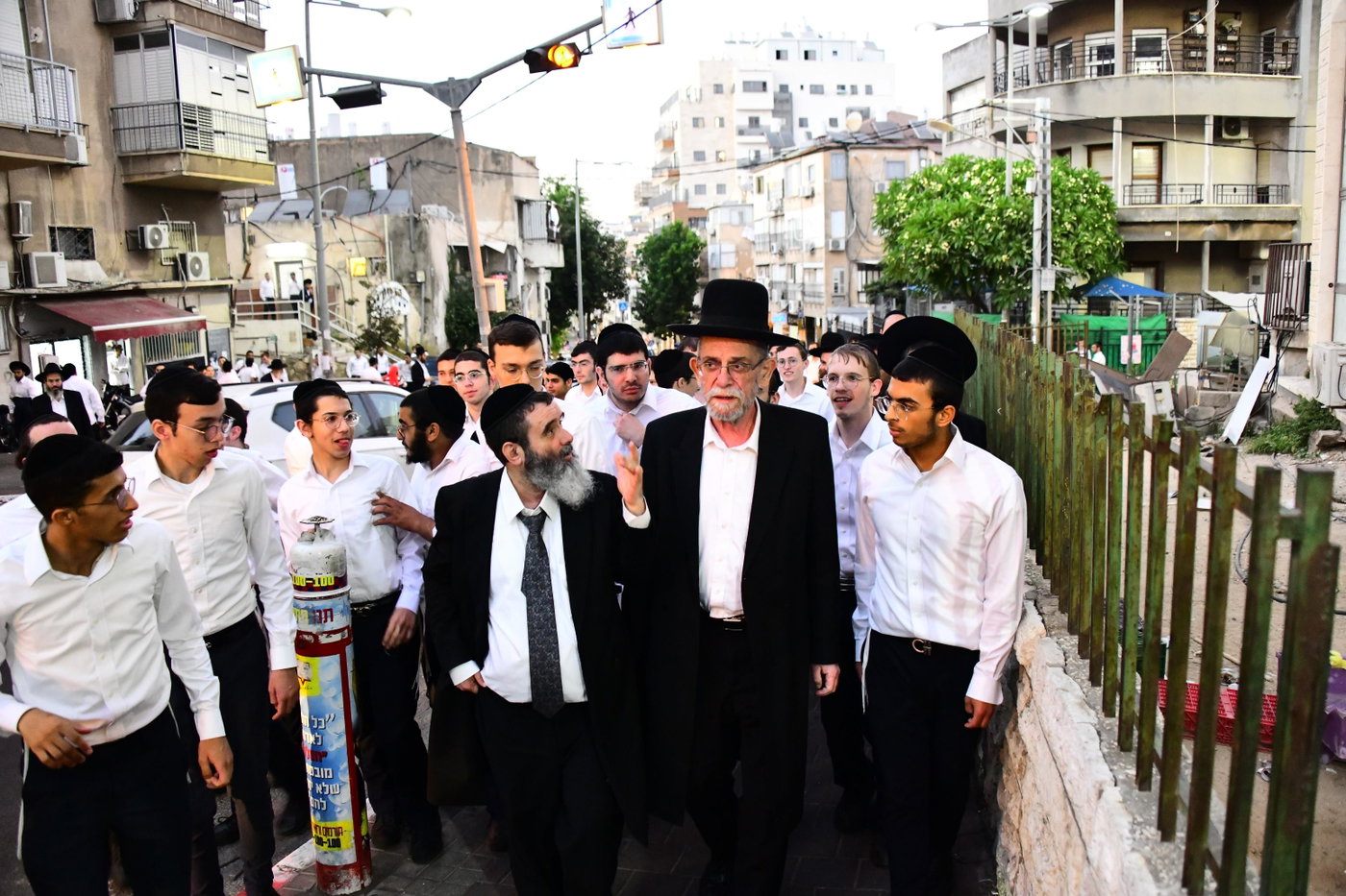 הגרי"ב שרייבר בשיחה בתפארת ציון