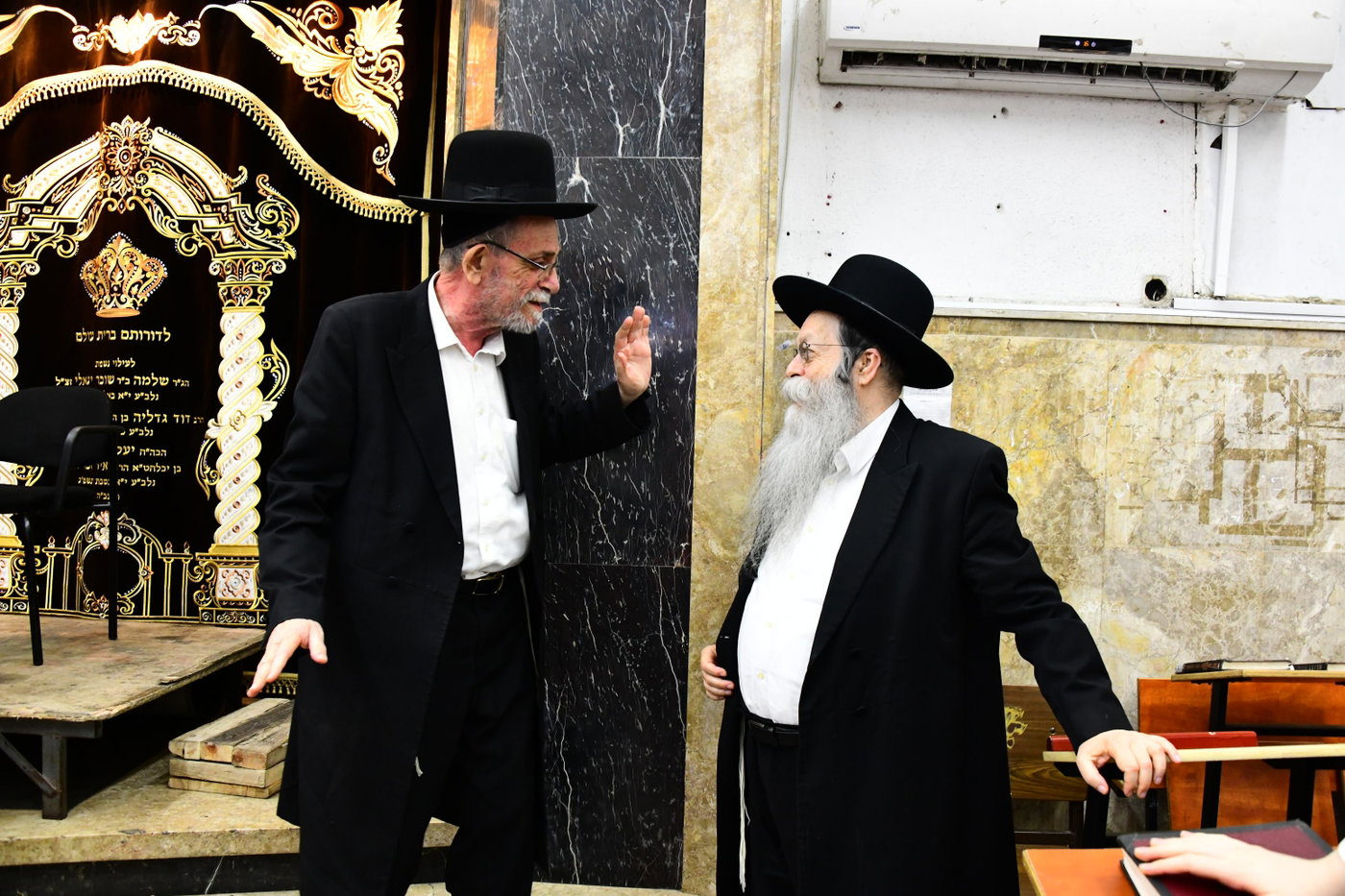 הגרי"ב שרייבר בשיחה בתפארת ציון