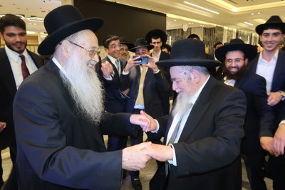 שמחת בר המצווה לנכד הגר"מ מאיה