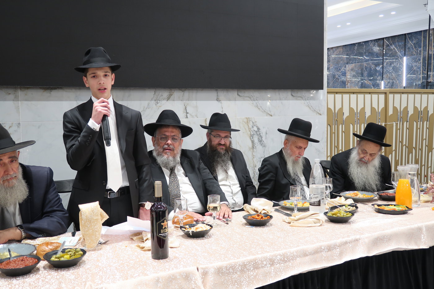 שמחת בר המצווה לנכד הגר"מ מאיה