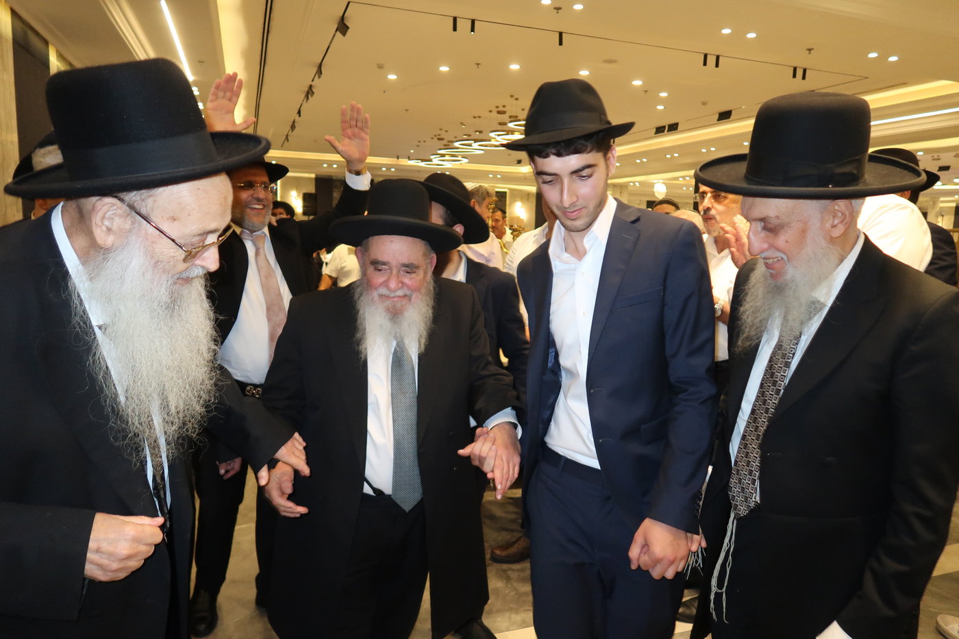 שמחת בר המצווה לנכד הגר"מ מאיה