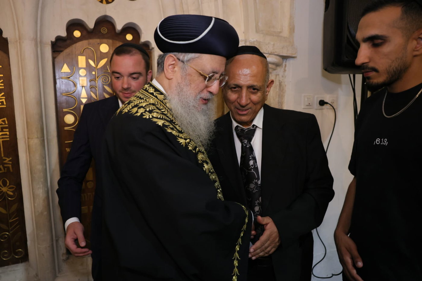 המעמד בבית הכנסת ברובע היהודי