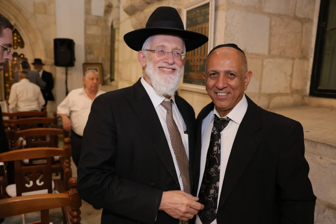 המעמד בבית הכנסת ברובע היהודי