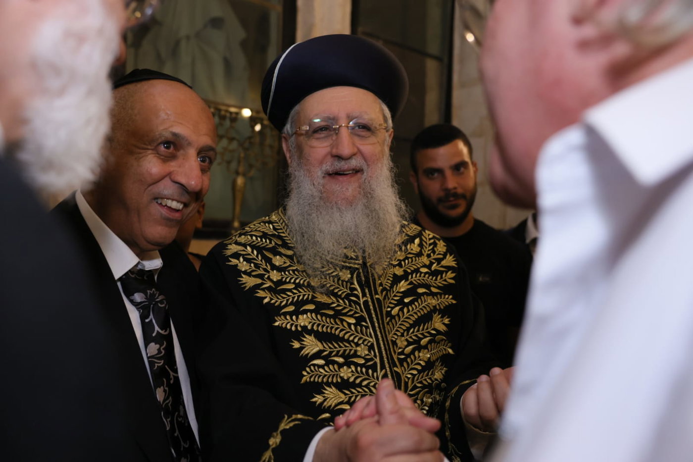 המעמד בבית הכנסת ברובע היהודי