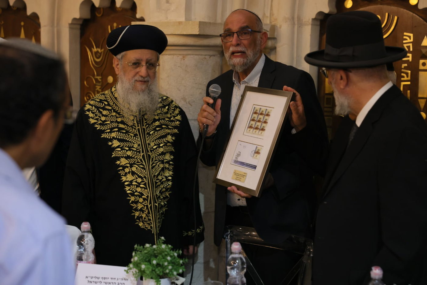 המעמד בבית הכנסת ברובע היהודי