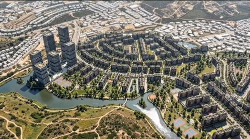 ההדמיה של הרובע החדש
