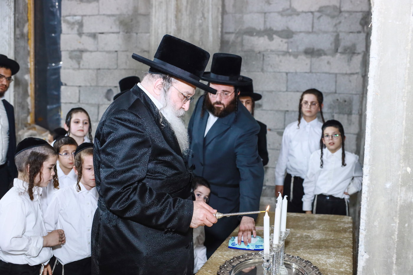 האדמו"ר מנדבורנה בקריית גת