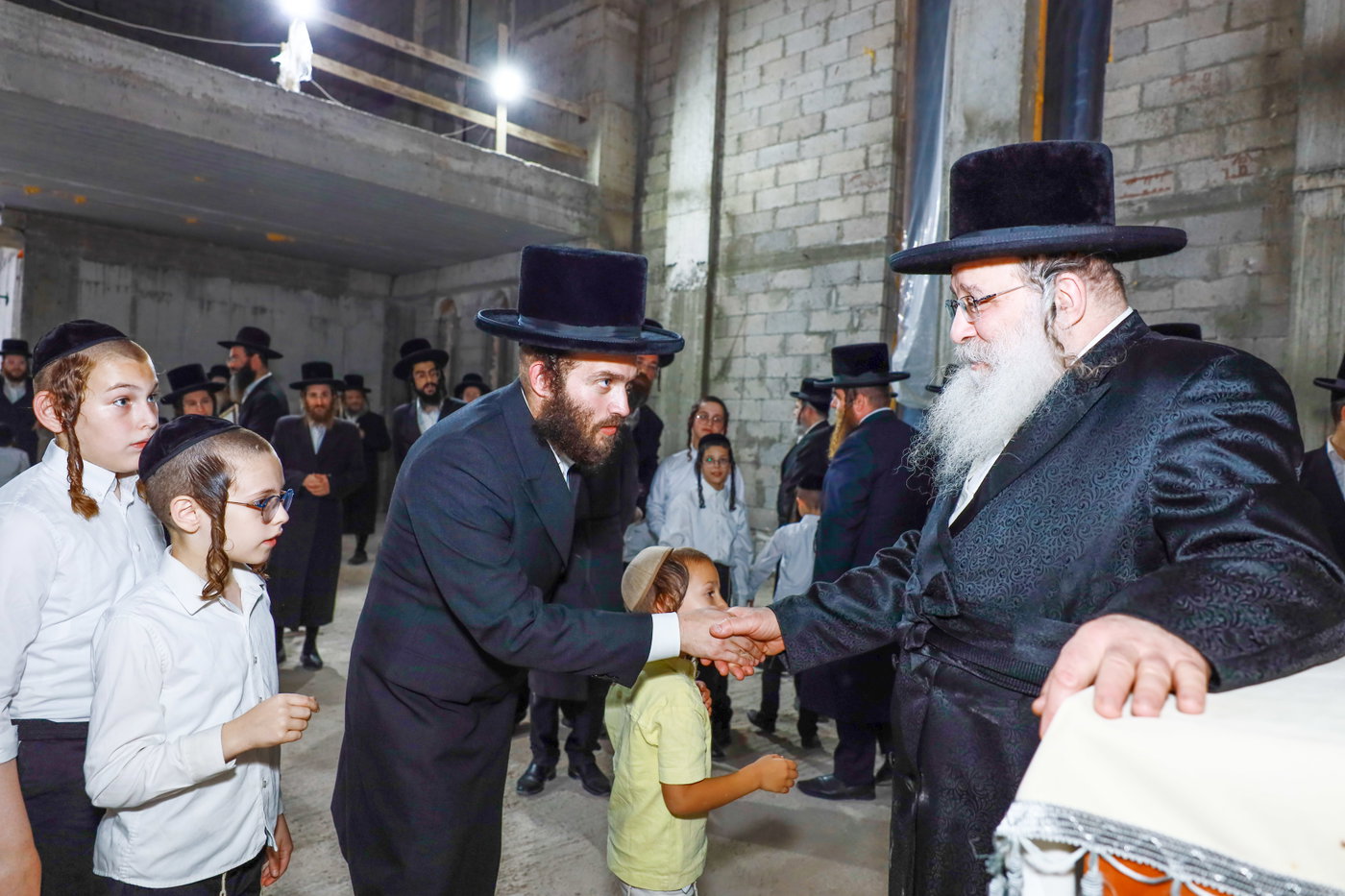 האדמו"ר מנדבורנה בקריית גת