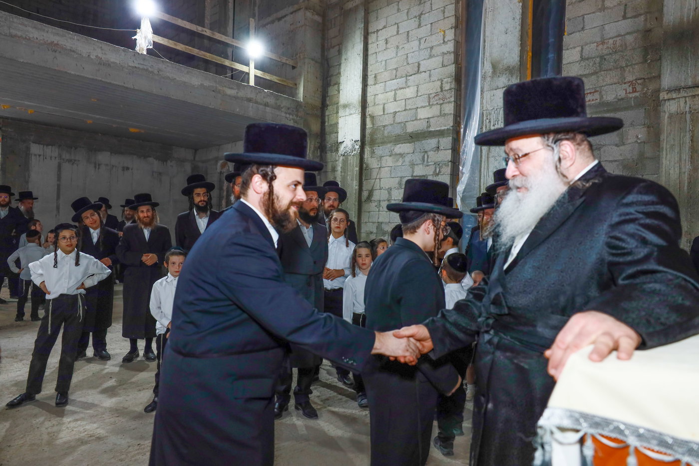 האדמו"ר מנדבורנה בקריית גת