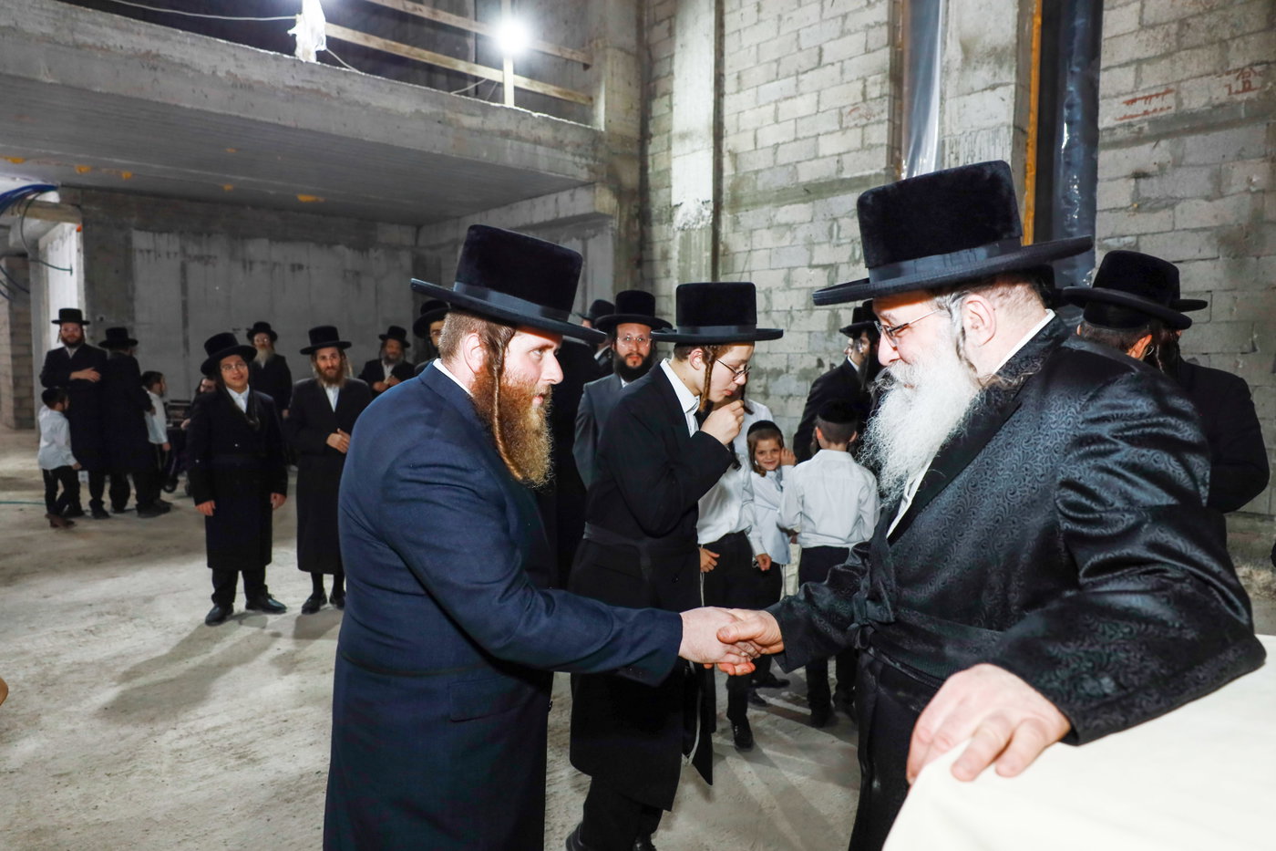 האדמו"ר מנדבורנה בקריית גת