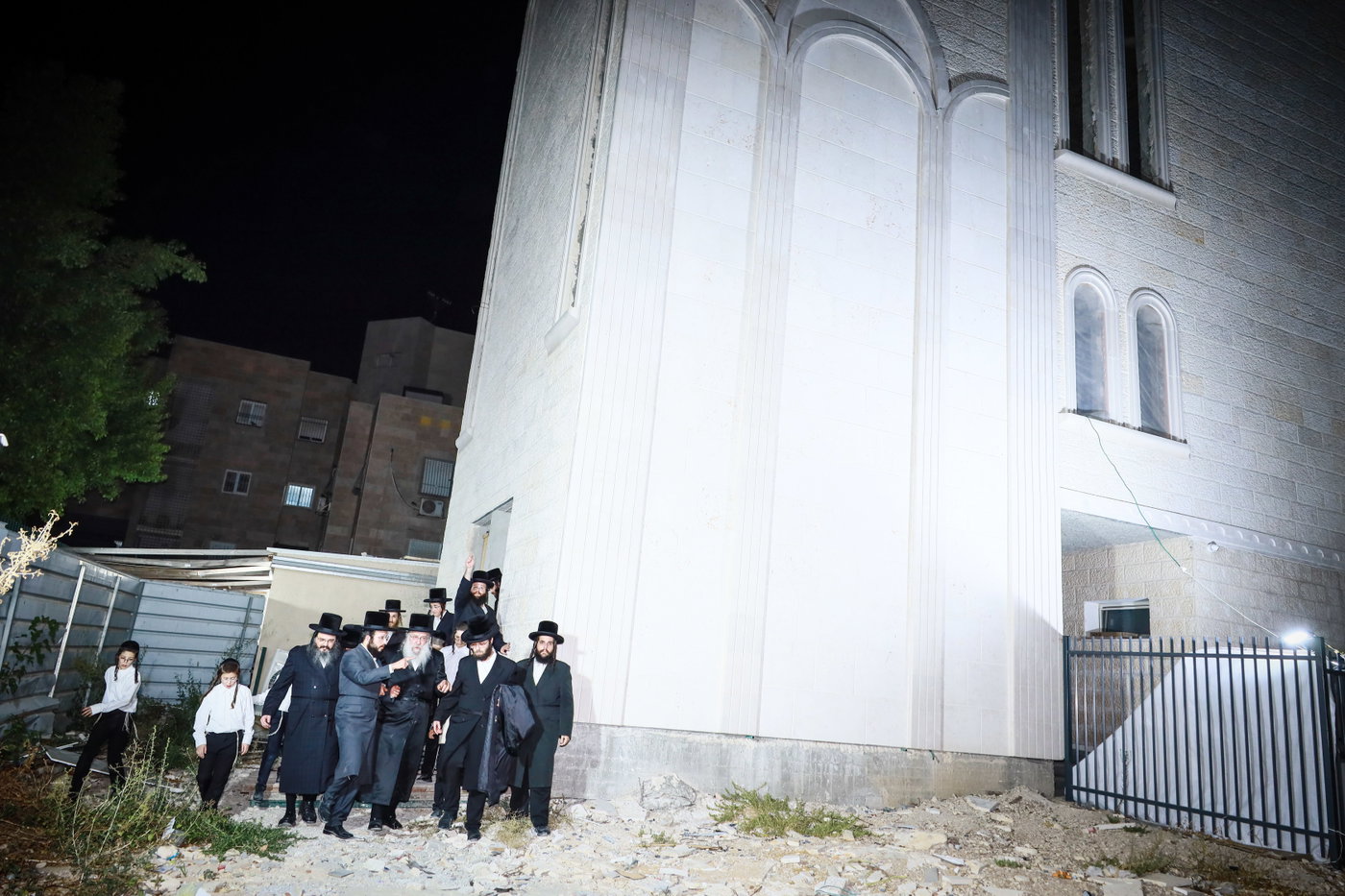 האדמו"ר מנדבורנה בקריית גת