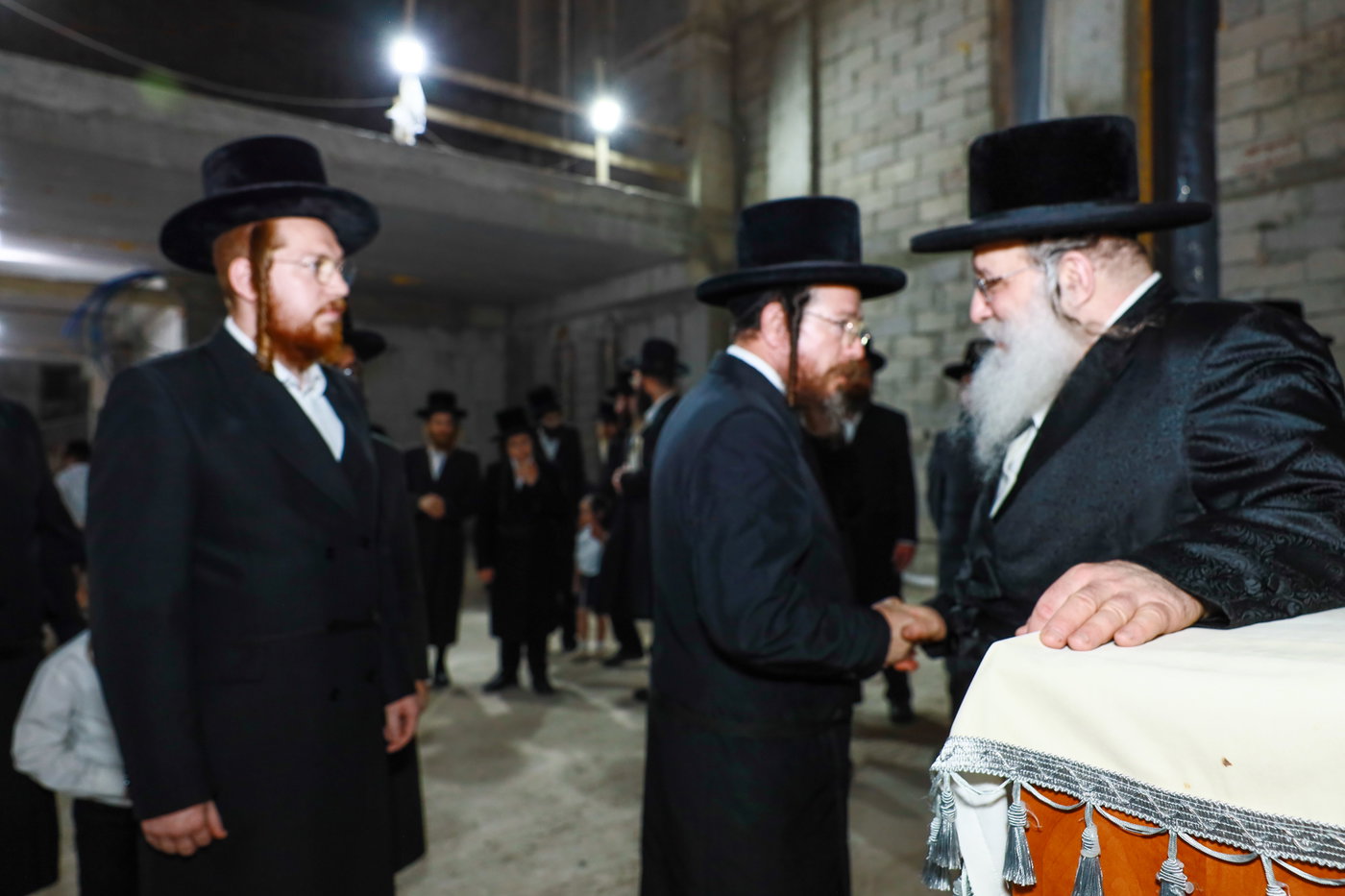 האדמו"ר מנדבורנה בקריית גת