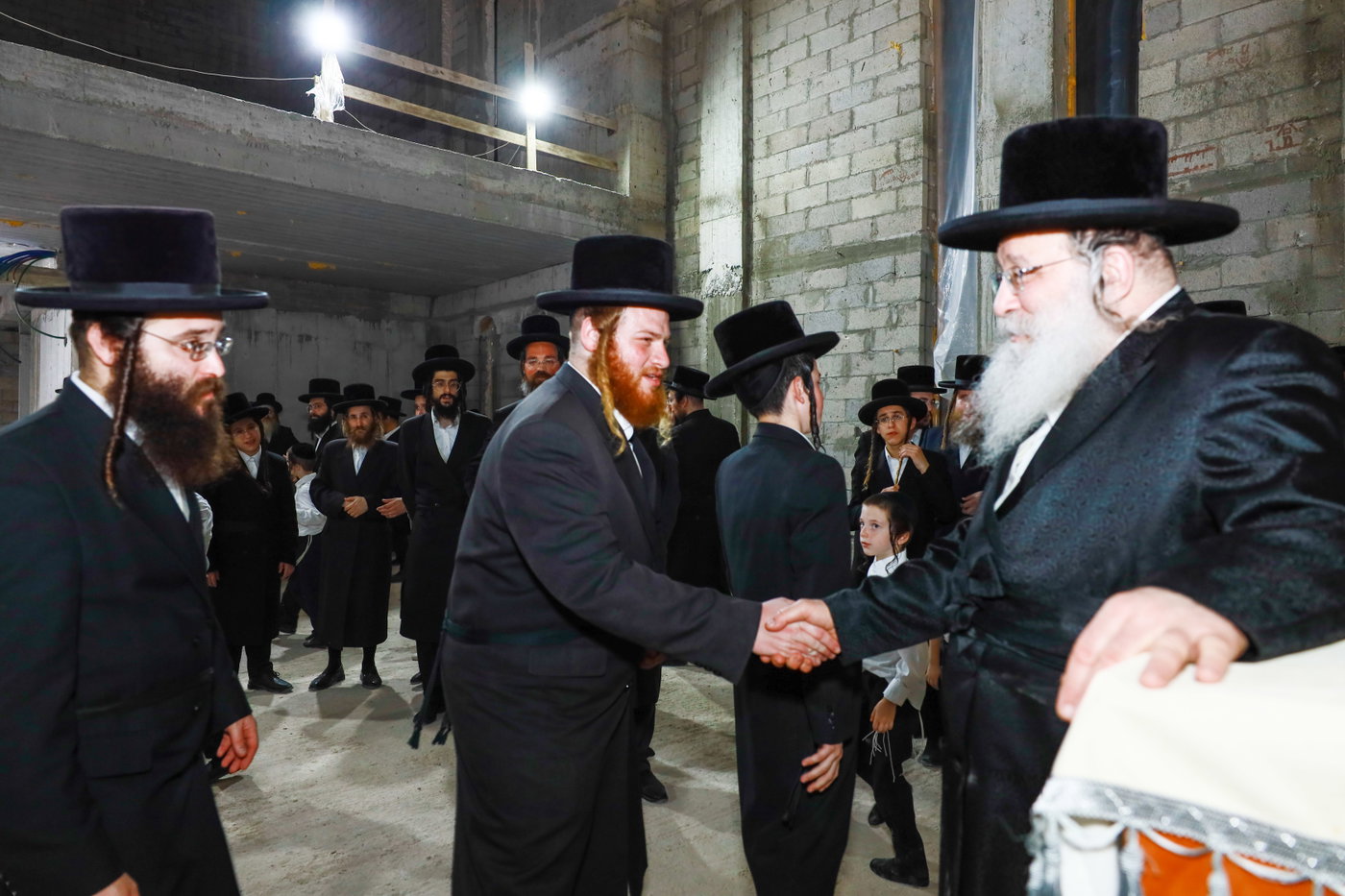 האדמו"ר מנדבורנה בקריית גת
