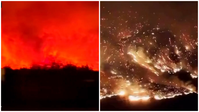 אש ענקית משתוללת בטורקיה: עשרות אלפי תיירים מחולצים