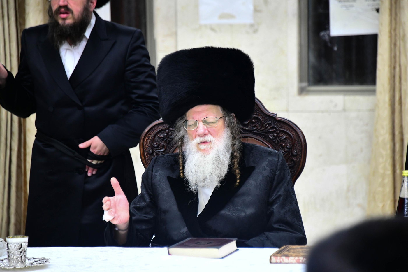 מוצאי ר"ה בחצה"ק מודז'יץ