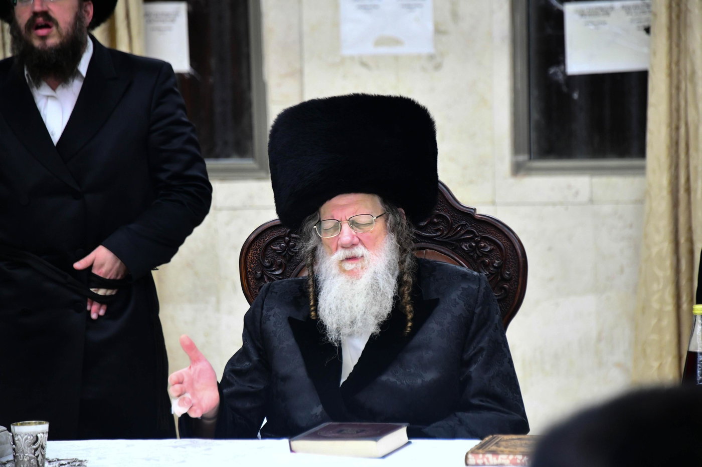 מוצאי ר"ה בחצה"ק מודז'יץ
