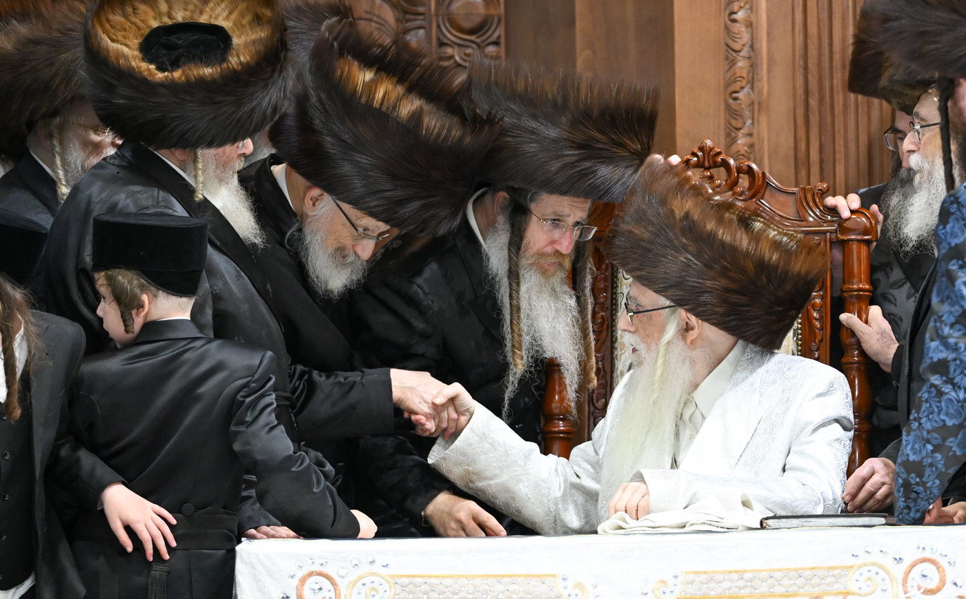 מוצאי ר"ה בחצה"ק צאנז