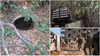 לצד פיר מנהרה: צה"ל איתר 32 רקטות של חיזבאללה מוכנים לשיגור | תיעוד