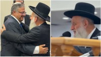 בנוכחות השר בן גביר: הגאון רבי ראובן אלבז זעק על רדיפת לומדי התורה