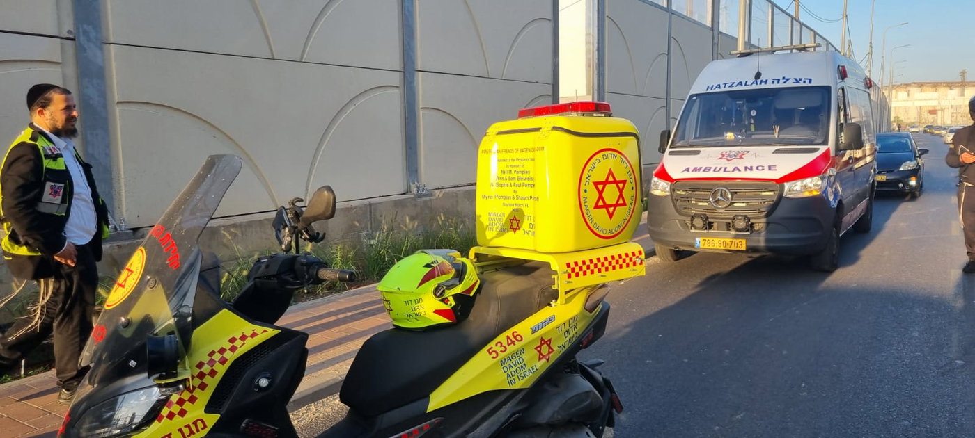 זירת התאונה
