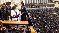 מוצאי ר"ה בחצה"ק באבוב