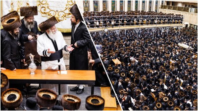מוצאי ר"ה בחצה"ק באבוב