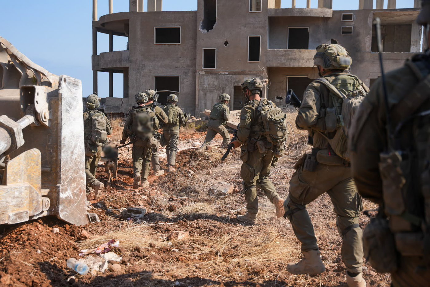 פעילות כוחות צוות הקרב החטיבתי 55 במרחב הביטחוני