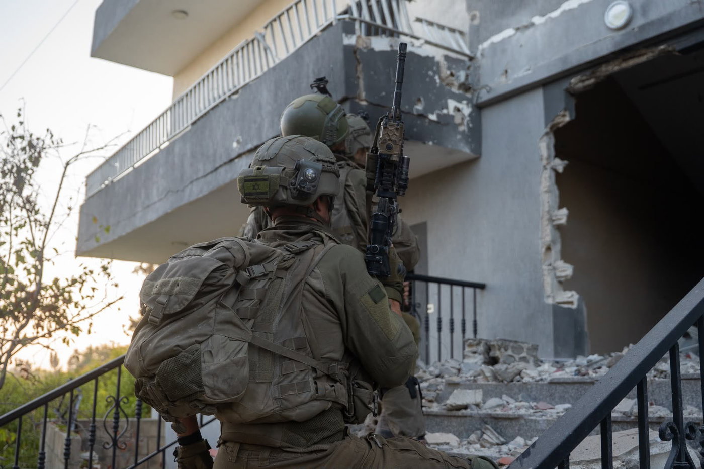 פעילות כוחות צוות הקרב החטיבתי 55 במרחב הביטחוני