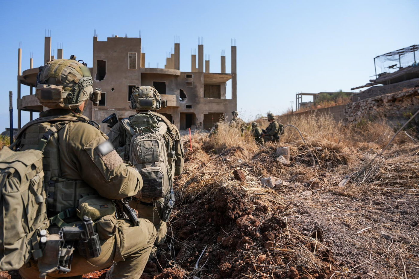 פעילות כוחות צוות הקרב החטיבתי 55 במרחב הביטחוני