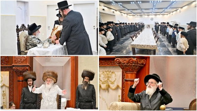 ערב ומוצאי ר"ה בחצה"ק ויזניץ