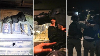 הלחץ מחגי תשרי בירושלים: שלושה מבוקשים בפעילות טרור נעצרו בפשיטה
