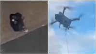 מתקפת רחפנים מסתורית: פצצות סירחון וביצים הוטלו על מהגרים