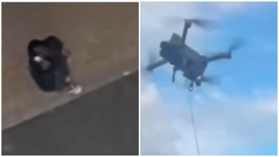 מתקפת רחפנים מסתורית: פצצות סירחון וביצים הוטלו על מהגרים
