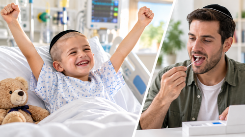 התורם נמצא! מה שקרה בחדר אחר כך גרם לכולם לבכות