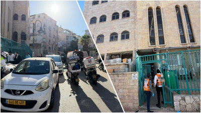 בני ברק: בחור ישיבה בן 13 נפל מגובה של 5 מטרים ופונה לבית החולים