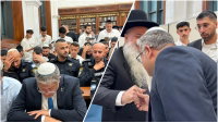 השר בן גביר עם הרב יגאל כהן