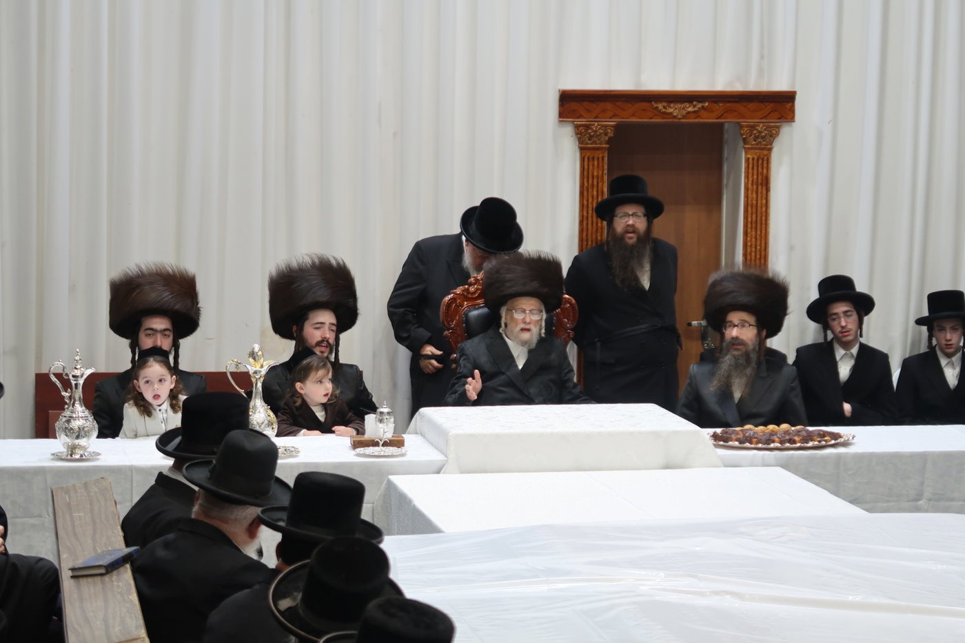 שמחת החלאקה לניני האדמו"ר מסערט ויז'ניץ