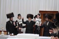 שמחת החלאקה לניני האדמו"ר מסערט ויז'ניץ