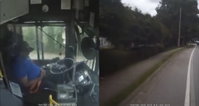 נרדם על משמרתו: האוטובוס איבד שליטה לעיני הנוסעים ההמומים