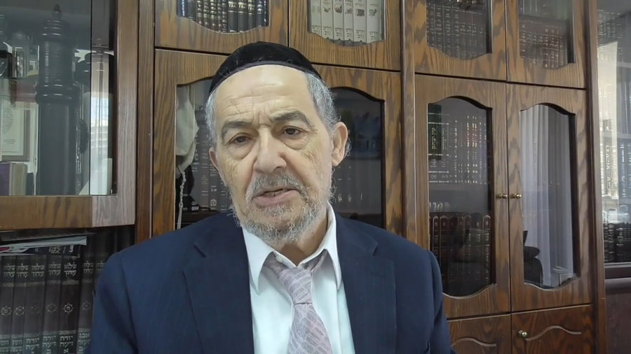 הרב מיכאל שושן עם הגיגים בעברית לפרשת האזינו ויום כיפור