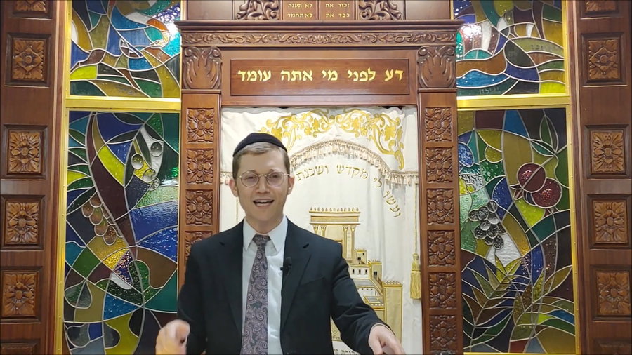 הרב שמואל אברמובסקי בשיעור לפרשת האזינו - שבת שובה