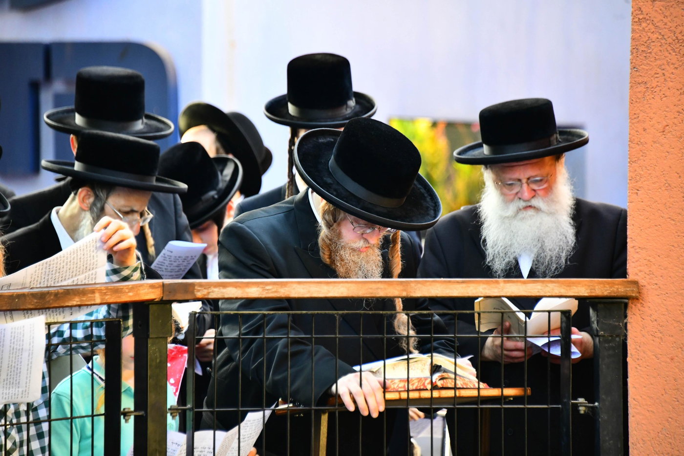 האדמו"ר משומרי אמונים בתשליך