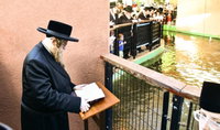 האדמו"ר משומרי אמונים בתשליך