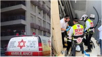 החייאה בבני ברק על בחור ישיבה שנפל מגובה חמש קומות; ילד בצפון במצב אנוש