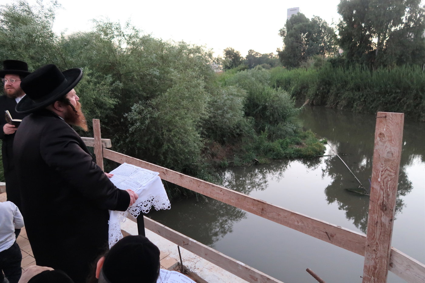 האדמו"ר ממיאלען בתשליך