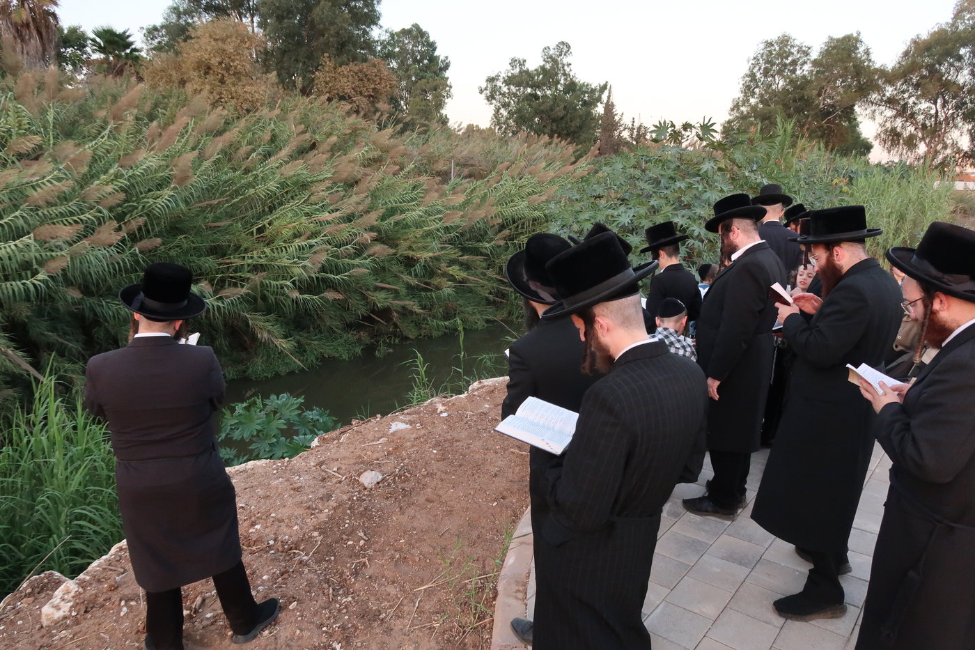 האדמו"ר ממיאלען בתשליך