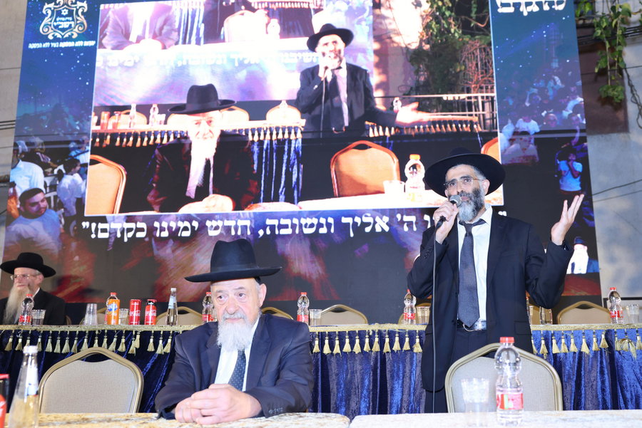ערב היום הקדוש, גדולי הרבנים בראשות הראשל"צ חיזקו את תל אביב | גלריה